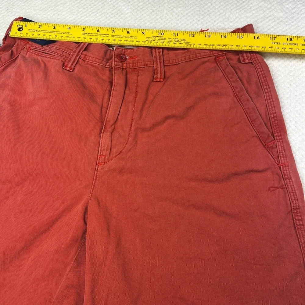 Polo Ralph Lauren Mens Relaxed Fit Chino Shorts Red Size 32 NWT